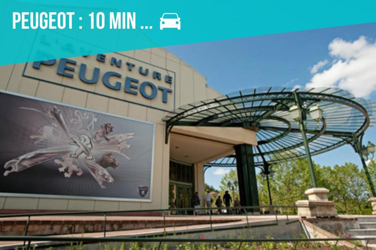 Le 101-Gregimmo-Appart'Hotel Audincourt ภายนอก รูปภาพ